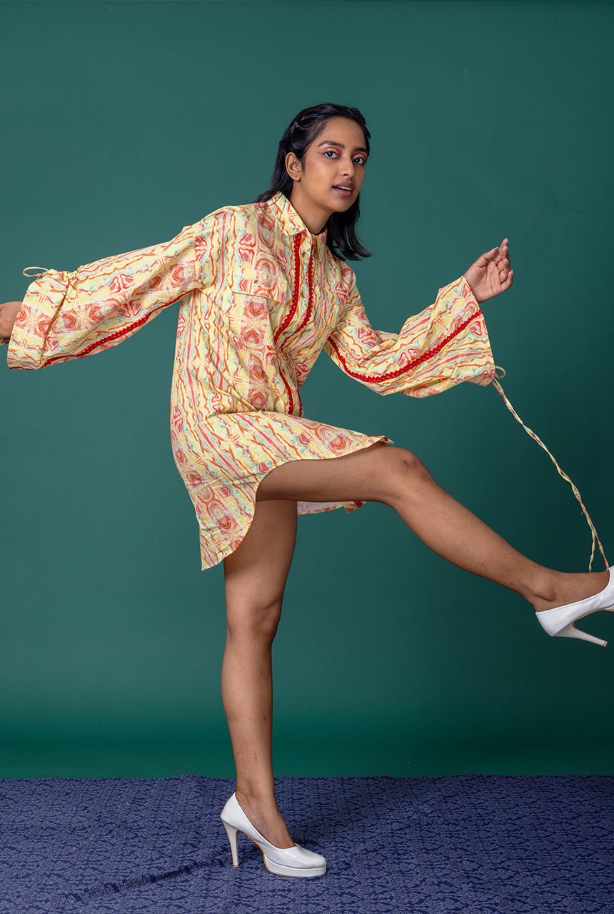 Citral Shirt Dress