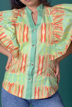 Glace Ruffled Shirt