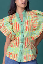 Glace Ruffled Shirt