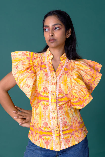 Peppy Ruffled Shirt