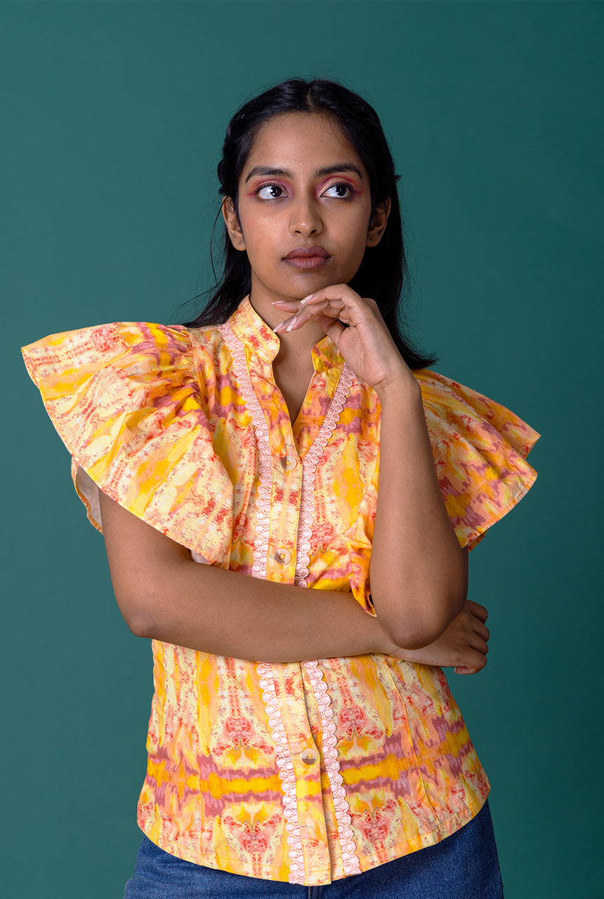 Peppy Ruffled Shirt