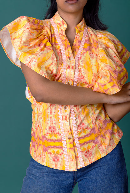 Peppy Ruffled Shirt