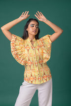 Floret Ruffled Shirt