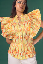 Floret Ruffled Shirt