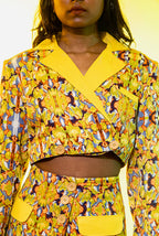 Baroque Cropped Blazer