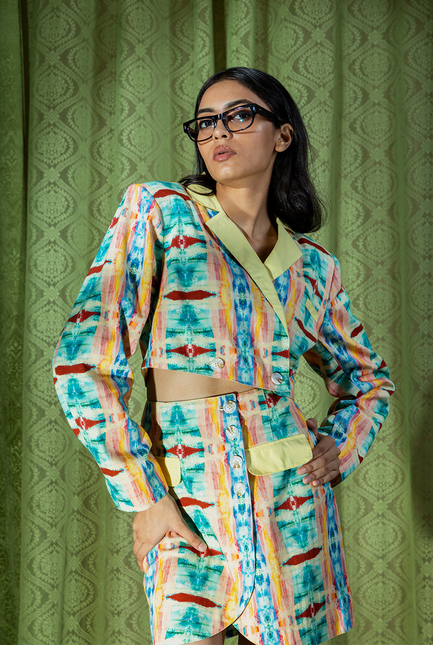 Debonair Cropped Blazer