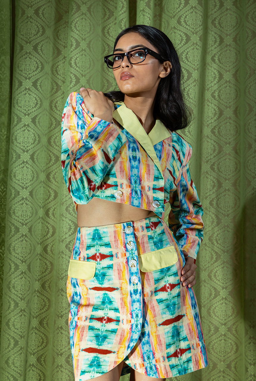 Debonair Cropped Blazer