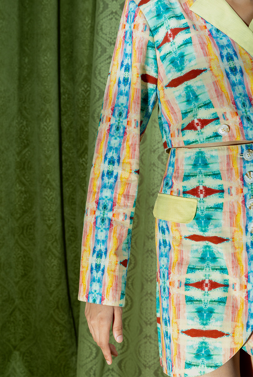 Debonair Cropped Blazer