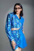 Jazzy Cropped Blazer