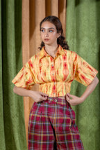 Auroral Cropped Shirt