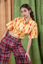 Auroral Cropped Shirt