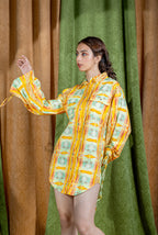 Gouache Shirt Dress