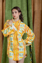 Gouache Shirt Dress