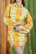 Gouache Shirt Dress