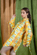 Gouache Shirt Dress