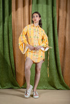 Nectarine Shirt Dress