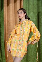 Nectarine Shirt Dress