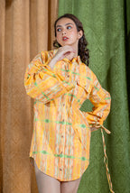 Nectarine Shirt Dress