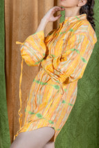 Nectarine Shirt Dress