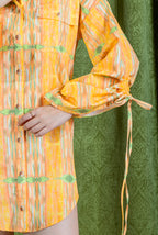 Nectarine Shirt Dress