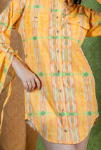 Nectarine Shirt Dress