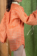 Tangerine Shirt Dress