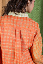 Tangerine Shirt Dress