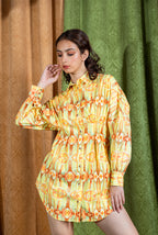 Floret Shirt Dress