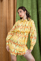 Floret Shirt Dress