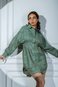 Forest Shirt Dress