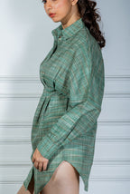 Forest Shirt Dress